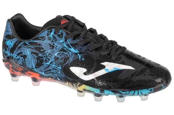 Joma Super Copa 2441 FG SUPS2441FG, Mand, Fodbold klamper, sort