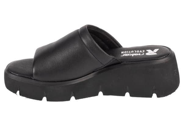 Rieker Flip-Flops W1551-00, Kvinna, Tofflor, svart