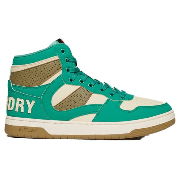 Superdry Vegan Jump High Top Skor Grönt EU 39 Kvinna