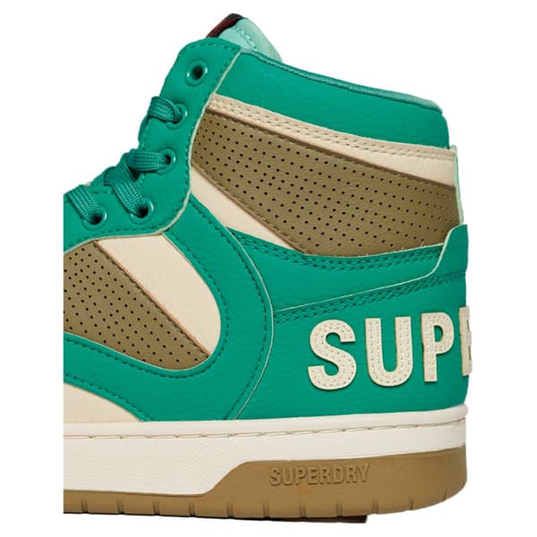 Superdry Vegan Jump High Top Skor Grönt EU 39 Kvinna