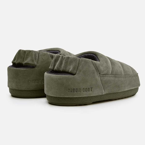 Moon Boot Sandaler Band Suede Grönt EU 37-38 Man