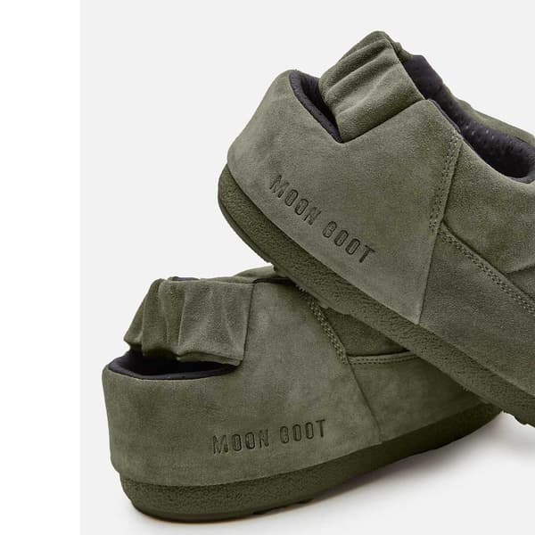 Moon Boot Sandaler Band Suede Grönt EU 37-38 Man