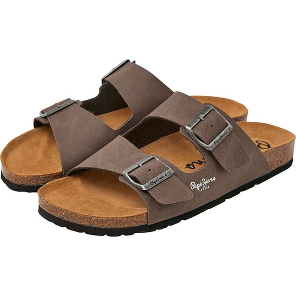 Pepe Jeans Sandaalit Bio Double Chicago Ruskea EU 44 Mies