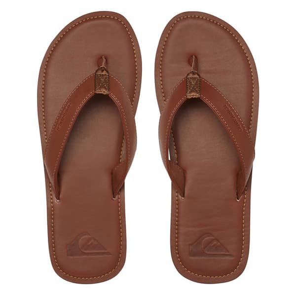 Quiksilver Flip Flops Molokai Nubuck Ii Brun EU 46 Man