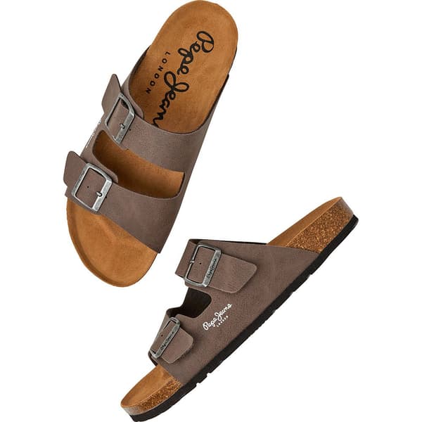 Pepe Jeans Sandaler Bio Double Chicago Brun EU 42 Mand