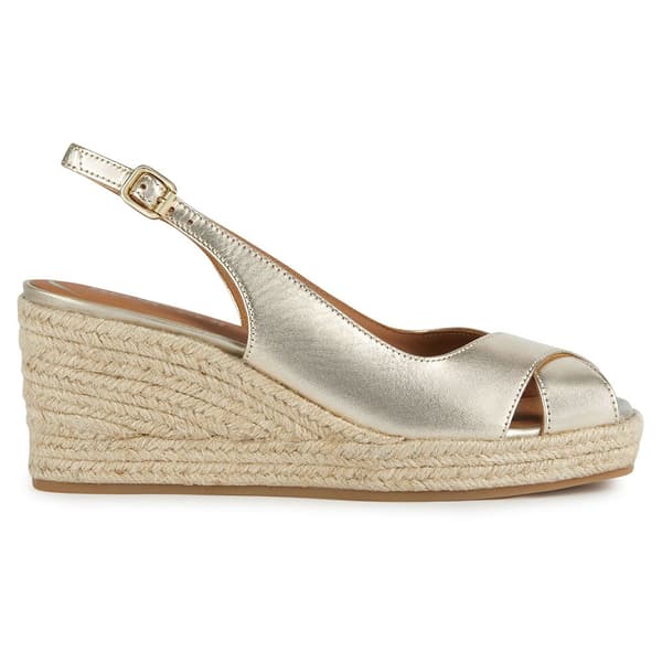 Geox Espadrillit Panarea Kultainen EU 39 1/2 Nainen