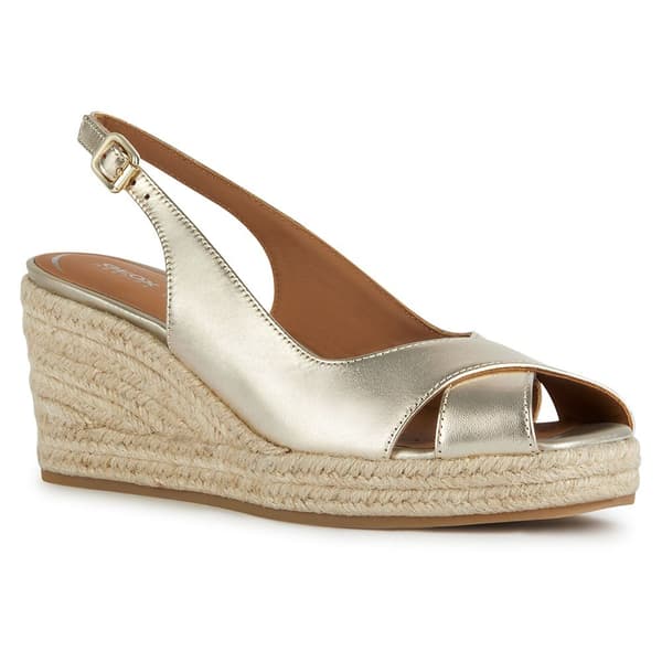 Geox Espadrillit Panarea Kultainen EU 39 1/2 Nainen