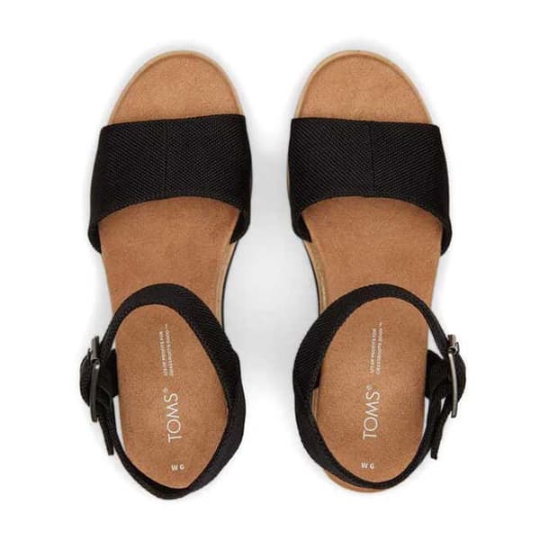 Toms Sandaler Med Hæl Diana Sort EU 39 Kvinde