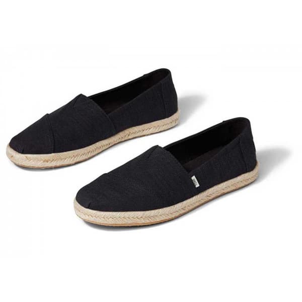 Toms Espadrillit Rope Musta EU 43 Mies