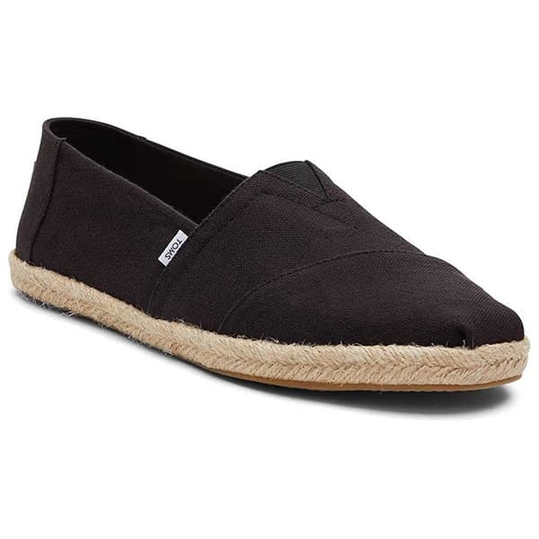 Toms Espadrilles Rope Svart EU 43 Man