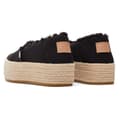 Miniatyrbild 4 av 5: Toms Espadrilles Valencia Platform Svart EU 37 Kvinna