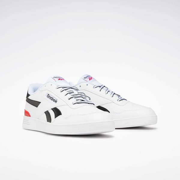 Reebok Court Advance Clip Skor Vit EU 41 Man