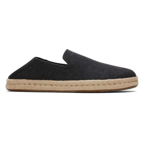 Toms Espadrilles Santiago Svart EU 45 Man