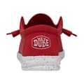 Miniatyrbillede 6 af 6: Hey Dude Sko Wally Slub Canvas Rød EU 45 Mand