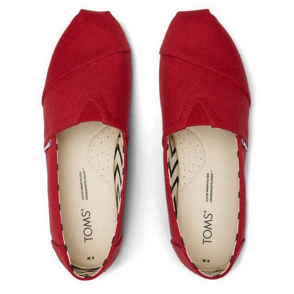 Toms Espadrilles Röd EU 44 Man