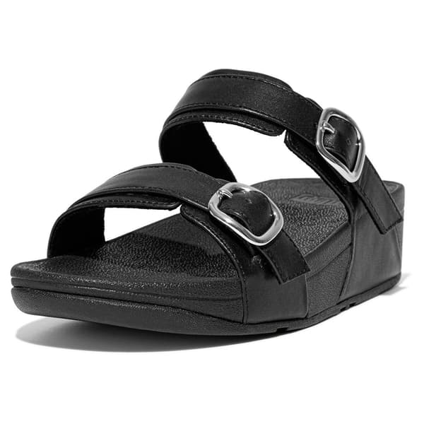 Fitflop Sandaler Lulu Adjustable Leather Svart EU 37 Kvinna