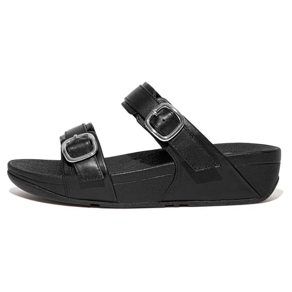 Fitflop Sandaler Lulu Adjustable Leather Svart EU 37 Kvinna