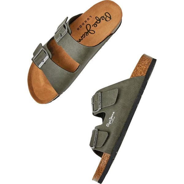 Pepe Jeans Sandaler Bio Double Chicago Grönt EU 44 Man