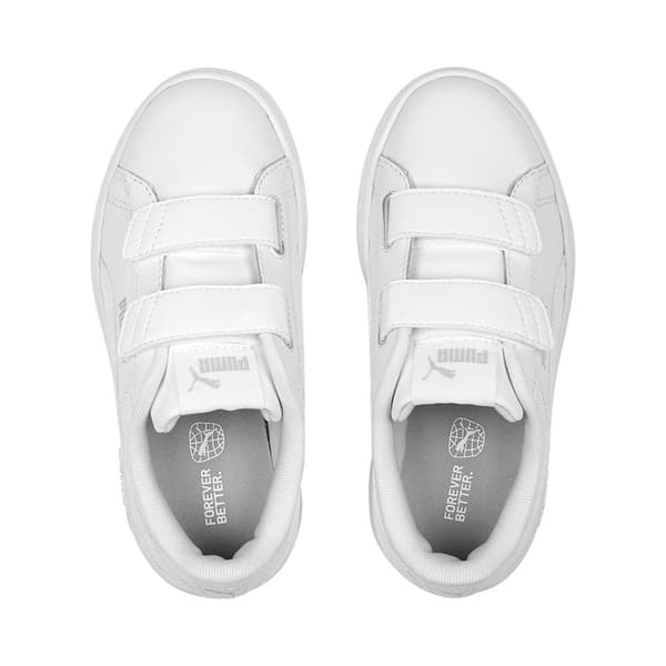Puma Smash 3.0 L V P Lenkkarit Valkoinen EU 18 1/2 Poika