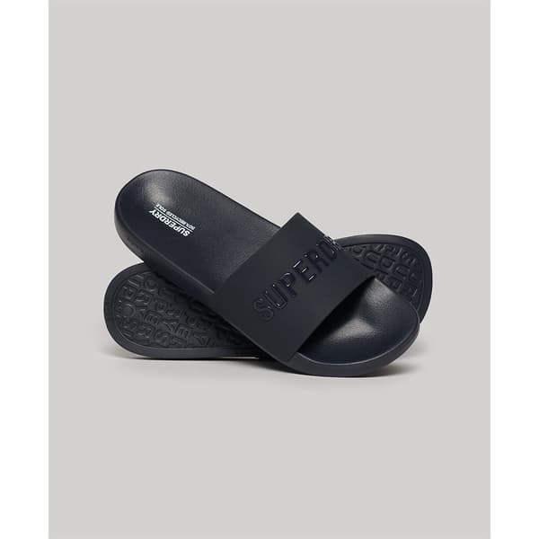 Superdry Slides Logo Pool Svart EU 40-41 Man