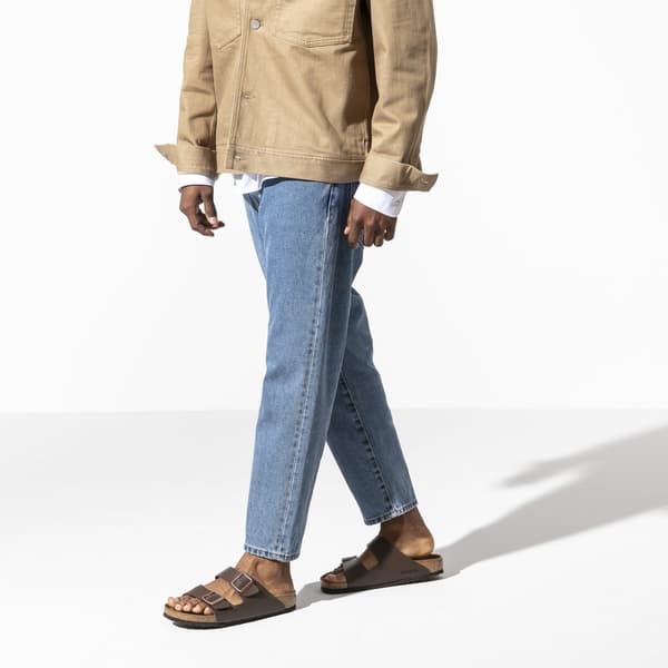 Birkenstock Arizona Birko-flor Sandaler Brun EU 37 Mand