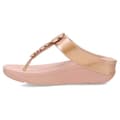 Miniatyrbild 3 av 7: Fitflop Slides Halo Bead-circle Metallic Toe-post Rosa EU 39 Kvinna
