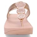 Miniatyrbild 6 av 7: Fitflop Slides Halo Bead-circle Metallic Toe-post Rosa EU 39 Kvinna