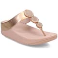 Miniatyrbild 1 av 7: Fitflop Slides Halo Bead-circle Metallic Toe-post Rosa EU 39 Kvinna