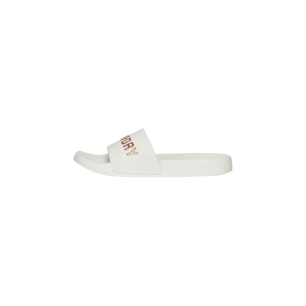 Superdry Slides Logo Vegan Pool Vit EU 38-39 Kvinna