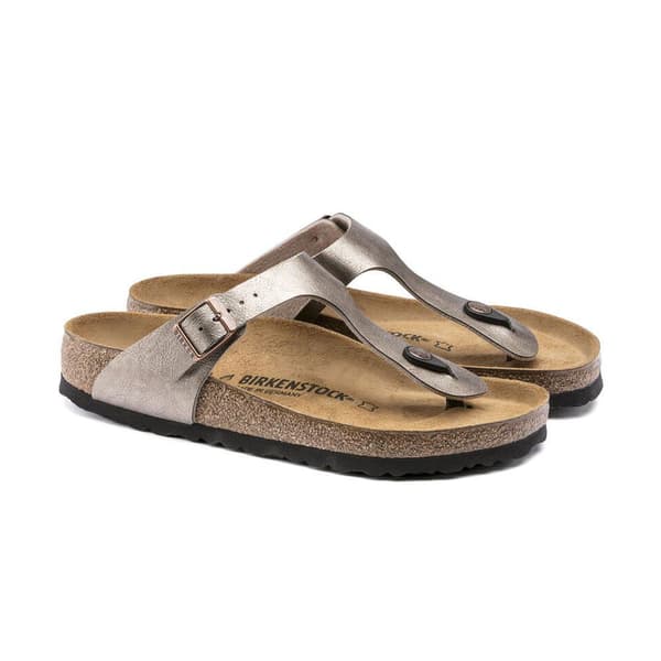 Birkenstock Sandaler Gizeh Taupe Irise Grå EU 38 Man