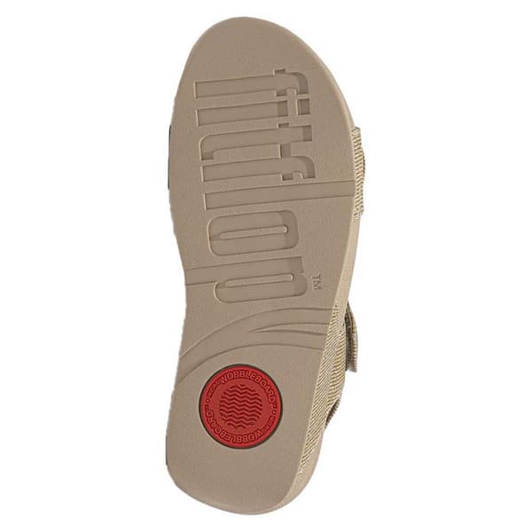 Fitflop Sandaalit Lulu Adjustable Shimmerlux Back-strap Beige EU 39 Nainen