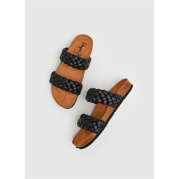 Pepe Jeans Sandaler Oban Double Tree 2 Svart EU 40 Kvinna