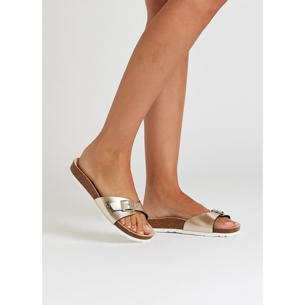Pepe Jeans Sandaler Oban Metal Guld EU 40 Kvinna
