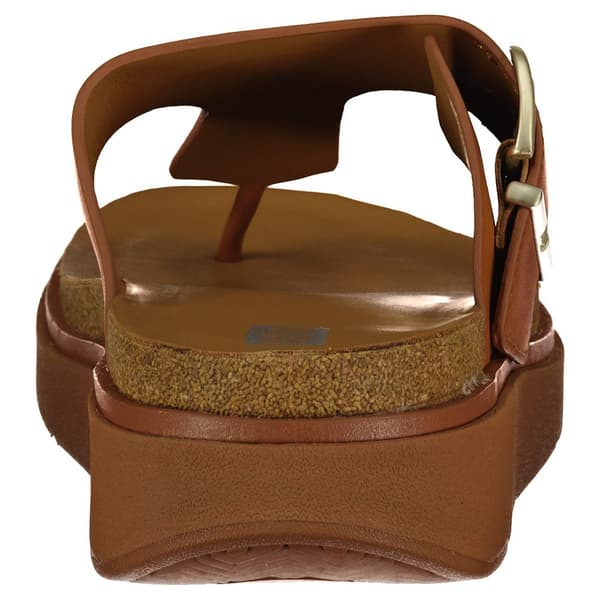Fitflop Sandaalit Buckle Leather Toe-post Ruskea EU 38 Nainen