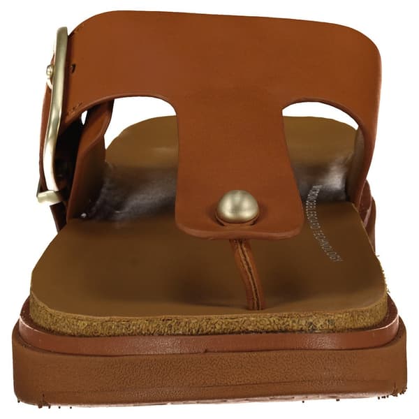 Fitflop Sandaalit Buckle Leather Toe-post Ruskea EU 38 Nainen