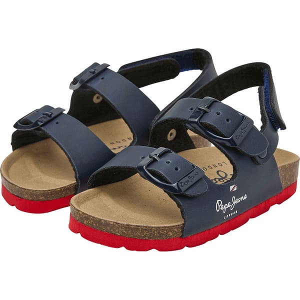Pepe Jeans Sandaler Bio Double Kansas Bk Blå EU 29 Pojke