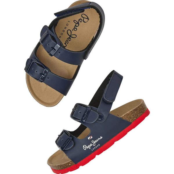 Pepe Jeans Sandaler Bio Double Kansas Bk Blå EU 29 Pojke