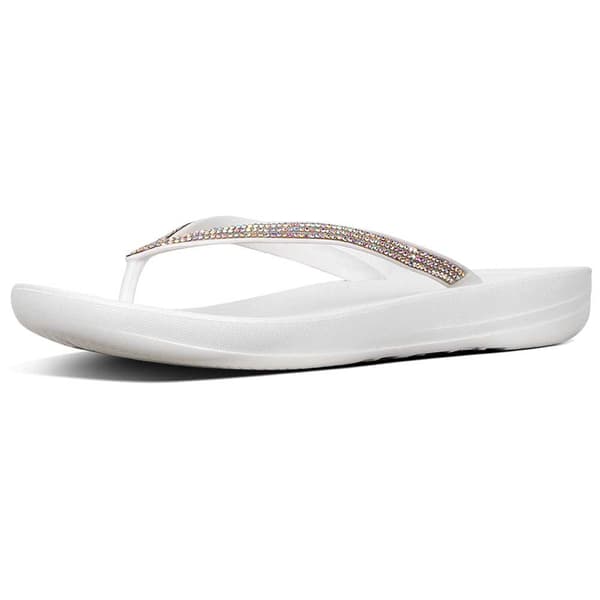 Fitflop Klipklapper Iqushion Sparkle Rød,Hvid EU 37 Kvinde