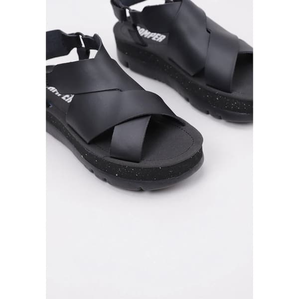 Camper Oruga Up Plateausandaler Sort EU 39 Kvinde