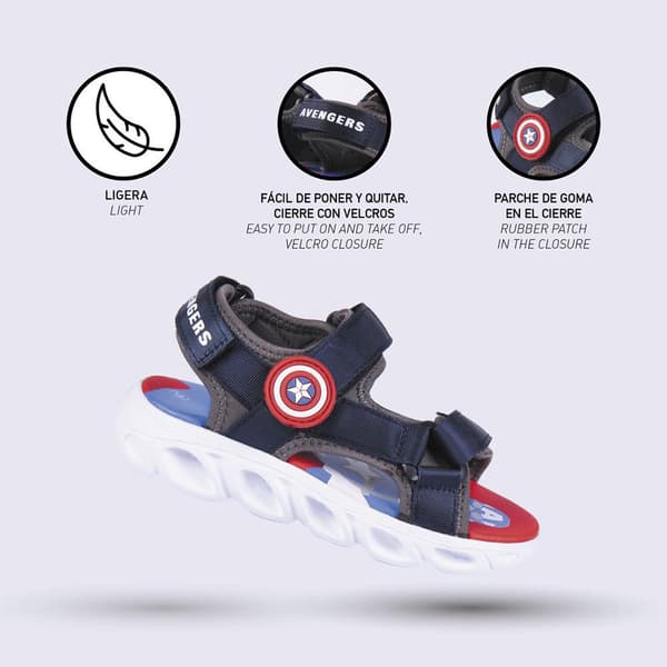 Cerda Group Capitan America Sandaler Blå EU 29