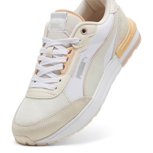Puma R22 Skor Beige EU 38 Kvinna