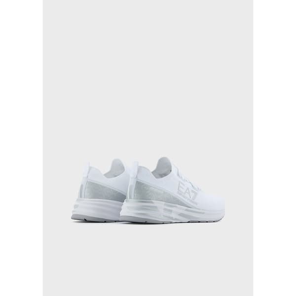 Ea7 Emporio Armani Crusher Distance Kni Sko Hvid EU 41 1/3 Mand