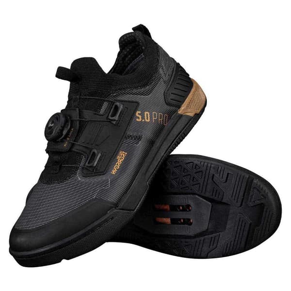 Leatt Hydradri 5.0 Proclip Mtb-sko Sort EU 45 1/2 Mand