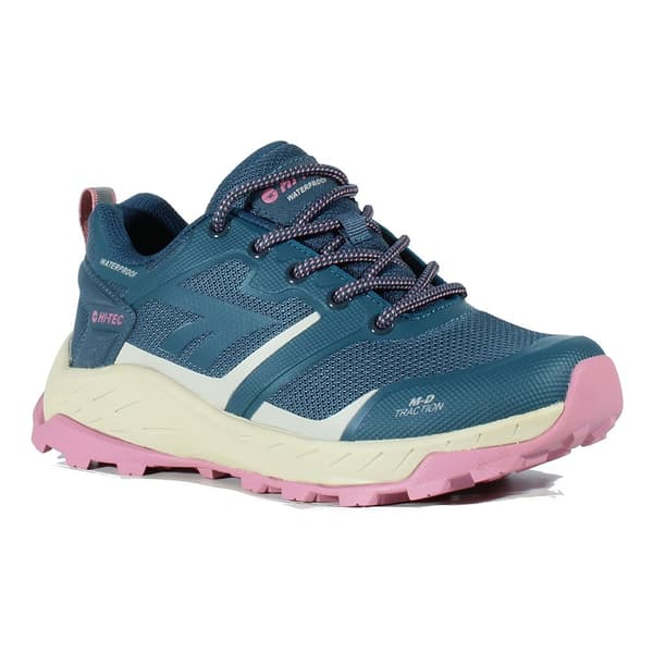 Hi-tec Toubkal Low Waterproof Vandringsskor Blå EU 38 Kvinna