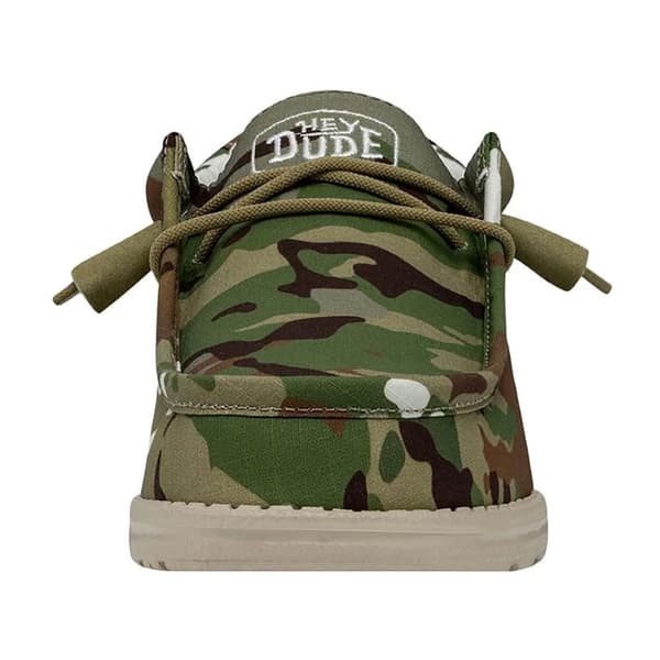 Hey Dude Skor Wally Camouflage Grönt EU 43 Man