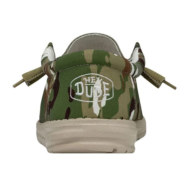 Hey Dude Skor Wally Camouflage Grönt EU 43 Man