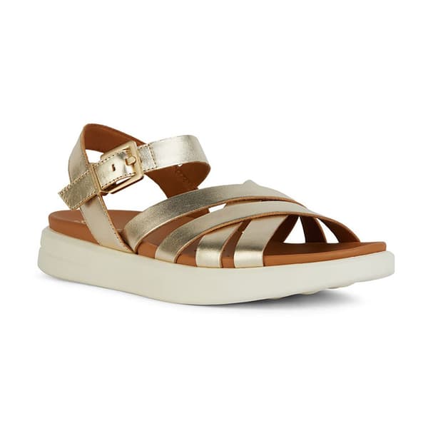 Geox Xan2s Sandaler Guld EU 39 Kvinna