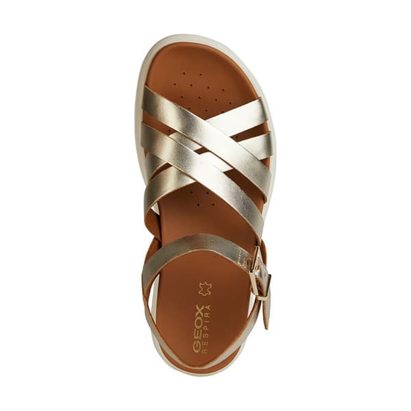 Geox Xan2s Sandaler Guld EU 39 Kvinna
