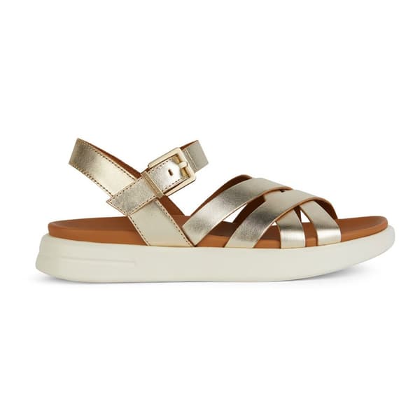 Geox Xan2s Sandaler Guld EU 39 Kvinna