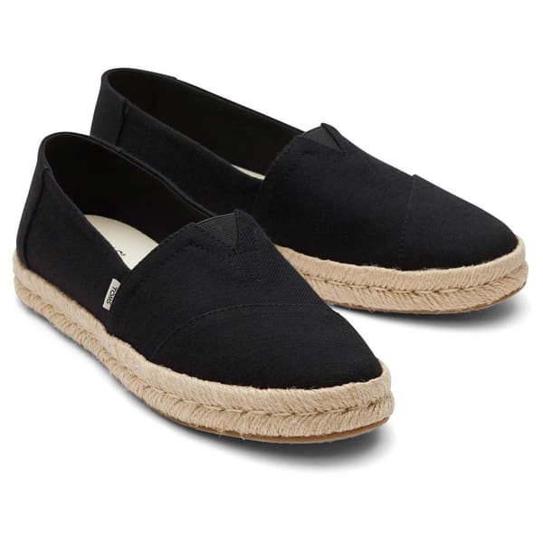 Toms Espadrillit Rope 2.0 Musta EU 38 Nainen